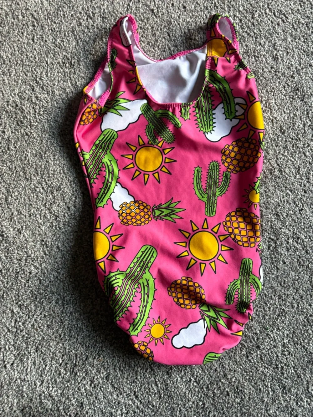 Kids Pink Pineapple & Cactus dance Leo